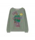 Sweatshirt Big Bear TAO verde clara Maça 