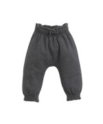Baby Trousers w/frill Grey Melange