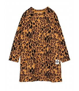 Basic Leopard l/sleeve Dress