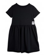 Basic short sleeve Dress Black