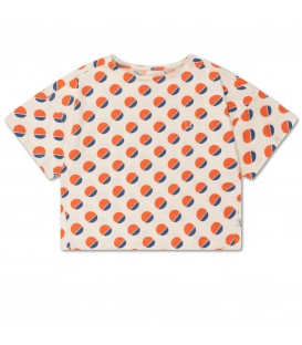 Cropped Tee Dots