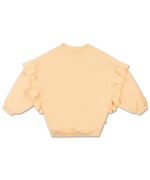 Sweatshirt c/folho amarelo suave