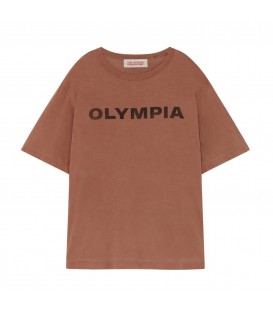 Rooster T-shirt Oversized castanha OLYMPIA