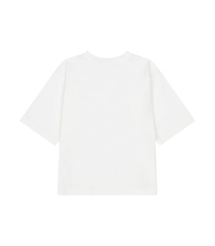 T-Shirt Oversized Cali Flower White - Loja Dada for Kids - HUNDRED PIECES