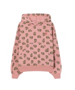 Beaver Kids Sweatshirt Pink Flowers