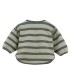 Striped Sweatshirt w/frill Louro