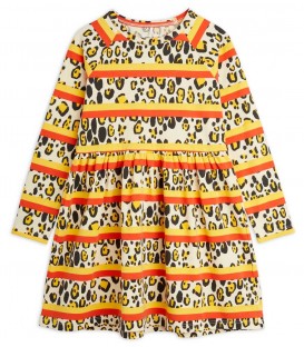 Leopard Stripe AOP Dress