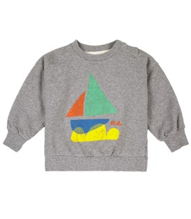 Multicolor Sail Boat AOP Sweatshirt