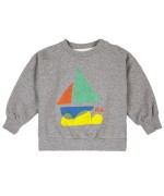 Multicolor Sail Boat AOP Sweatshirt