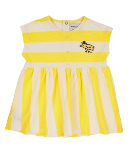 Yellow Stripes Baby Dress