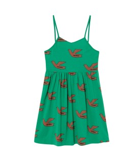 Birds Green Otter Dress
