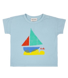 T-shirt de Bebé Multicolor Sail Boat