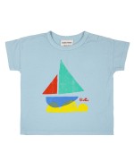 T-shirt de Bebé Multicolor Sail Boat