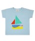 Multicolor Sail Boat T-shirt Baby