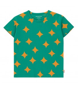 T-shirt Sparkle Verde Laranja