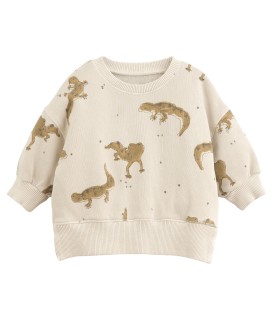 Baby Sweatshirt w/Gecko print