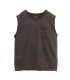 Sleeveless T-shirt Charcoal