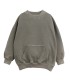 Sweatshirt w/Kangaroo pocket Charcoal