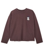 Dog Embroidery l/s T-shirt