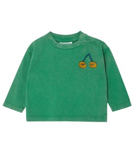 T-shirt de Bebé Cherries Embroidery