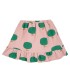 Green Tree AOP Ruffle Skirt