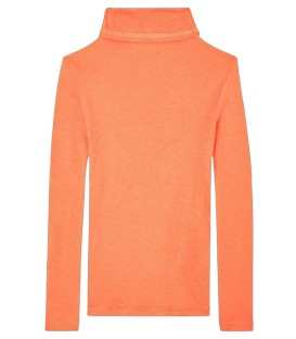 T-shirt Massachusetts Orange Fluo