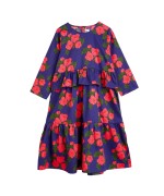 Roses AOP Woven Frill Dress