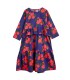 Roses AOP Woven Frill Dress