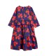 Roses AOP Woven Frill Dress