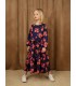 Roses AOP Woven Frill Dress