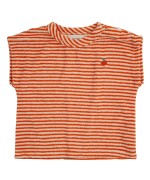 Orange Stripes Baby Terry T-shirt