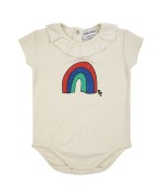 Rainbow Baby Ruffle Collar Body