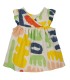 Carnival AOP Baby Ruffle Dress