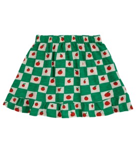 Tomato AOP Skirt