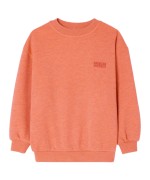 Sweatshirt Doven Overdyed Fluorescent Orange