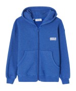 Sweatshirt Doven w/hoodie Overdyed Royal Blue