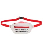 Bolsa de cintura Branca/Vermelha c/logo The Animals Observatory