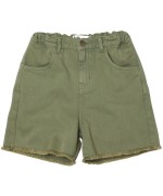 Denim Cut Off Short Green Wash