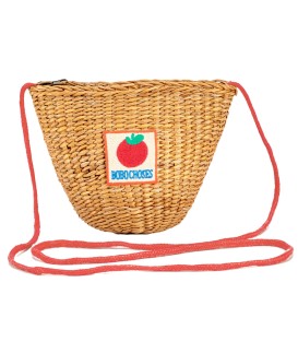 BC Tomato Patch raffia Hand Bag