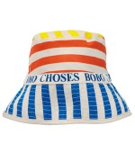 Multicolor Stripes Reversible Hat