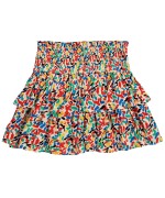 Confetti AOP Woven Ruffle Skirt