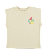 Sleeveless T-shirt Windsurf Off White