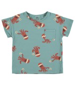 T-shirt S/Sleeve Octopus Pacific