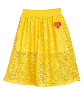 Lace Skirt Yellow
