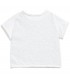 Baby T-shirt w/kangaroo pocket white