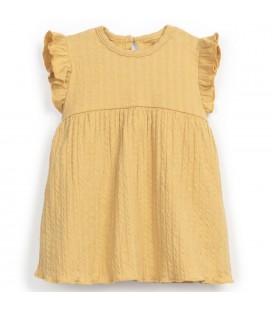 Baby Dress soft yellow 