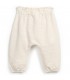 Baby white trousers Jacquard