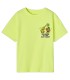 T-shirt Fizvalley Yellow Fluo