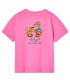 T-shirt Fiz Valley Rose Fluo