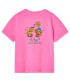T-shirt Fiz Valley Rose Fluo